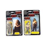 Vintage Star Wars Palitoy/General Mills ROTJ Tri-Logo Action Figures, Bib Fortuna and Rancor Keeper,