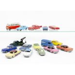 Restored/Repainted French Dinky Toys, including 24d Plymouth Belvedere (4), 24a Chrysler New