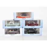 Neo 1:43 Scale Models, including Plymouth Valiant, Tatra 87, Willys Jeep Pickup Truck and seven