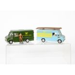 Tri-ang Spot-On Commer Vans, No.315 ~Glass & Holmes~ Commer Van, light blue body, with ladders and