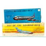 Marx Toys (Japan) Battery-Operated ~Jet Of The Soaring 60s~, tinplate and plastic construction, with