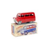 A Morestone Series Bedford Dormobile, red body, bare metal wheels and baseplate, issued 1954-56,