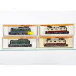 Arnold Swiss Electric N Gauge Locomotives, four cased examples all of the SBB, 2412 Re 4/4 11113