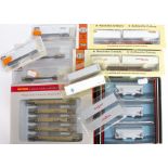 American N Gauge Goods Wagons, boxed models including Walthers 932-8105 305' Thrall 5 Unit