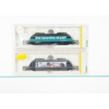 Minitrix Swiss N Gauge Electric Locomotives, two cased examples 12662 Re460074-8 of the SBB in