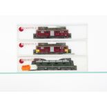 Hobbytrain N Gauge Swiss Electric Locomotives, three cased examples all SBB 1101 Re 6/6 11667 in