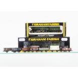 Graham Farish By Bachmann Steam Locomotives and Tenders, two boxed examples Farish by Bachmann 372-