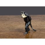 A Pixyland/Kew large Felix the Cat, in traditional ‘Keep on Walking’ pose —3 3/3in. (9.5cm.) high (