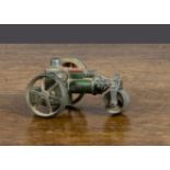 A late 19th Century Britains Century Miniature Road Roller, from their 1880 catalogue (F, missing