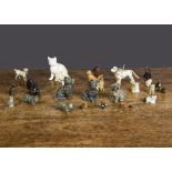 A quantity of toy and dolls’ house size dogs, a Forest Toy of Brockenhurst Dalmatian —2in. (5cm.)