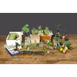 Lead miniature garden accessories by various makers including Britains and Pixyland, four Taylor &