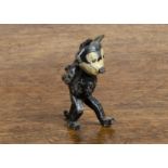 A Britains lead Felix the Cat, in traditional ‘Keep on Walking’ pose —2¾in. (7cm.) high (F)