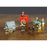 Salco Walt Disney items including Mickey and Donald's Garden set, Mickey and Donald’s Garden Set,