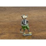 A Stoddart 'rat faced' Mickey Mouse figure, (G)