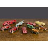 American Diecast vehicles, Manoil - five streamlined Art Deco-style automobiles, a similar breakdown