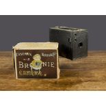 An Eastman Kodak Co Brownie Camera No 2, in original box illustrated with a Brownie —5¾in. (14.5cm.)