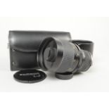 A Tamron 500mm f/8 Reflex Lens, serial no 000685, Nikon F mount, with 2x Teleconverter, barrel VG,
