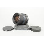 A Mamiya Sekor Z 50mm f/4.5 W Lens, for RZ67 Pro camera, serial no 19802, barrel G, slight