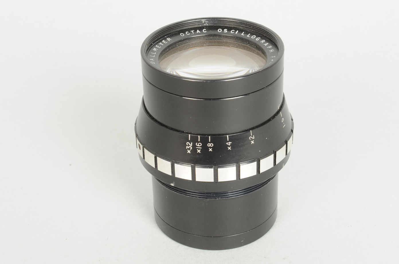 A Dallmeyer Octac Oscillograph 80mm f/1.5 Lens, serial no 719883, barrel G-VG, elements G, tiny nick - Image 3 of 3