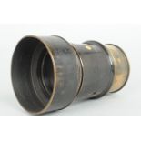 A 19th Century Dallmeyer R12 Brass Lens, serial no. 54 440, circa 1894, length 150mm approx.,