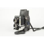 A Mamiya C330 Professional S TLR Camera, serial no W121699, body G-VG, some small wear to edging