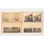 World War One Amateur Stereo Cards of British Army 'School of Instruction for Royal Horse and