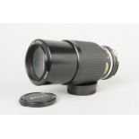 A Nikon Zoom-Nikkor 80-200mm f/4.5 AI Lens, serial no. 905145, barrel G-VG, elements G, dust