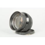 A Boyer Optique Saphir 300mm f/4.5 Lens, seial no 812939, no focus ring, 85mm approx. screw thread
