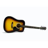 Acoustic Guitars, two acoustic guitars comprising a Felicia A-70 (Japan) in good condition, the