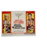 Chantrell UK Quad Posters, two UK Quads comprising Move Over Darling (1963) starring Doris Day,