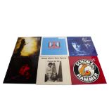 Rock Guitarist LPs / Signatures, fifteen albums by Rock Guitarists comprising Joe Satriani /