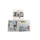 Genesis LPs, three original UK albums comprising Trespass (CAS 1020 - Textured E J Day Gatefold