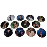 Freddie Mercury / Danbury Mint Plates, Complete set of Twelve UK Danbury Mint special edition 8"