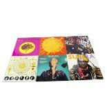 Sun Ra LPs, six albums comprising Reflections In Blue, Sun Song, Sound of Joy, Heliocentric Worlds