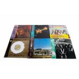 Rock / Japanese LPs, eight Japanese release albums of mainly Classic and Progressive Rock comprising