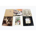 Led Zeppelin LPs, Six UK albums comprising Physical Graffiti (Double), Houses Of The Holy, Presence,