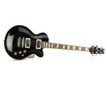 Electric Guitar, Ibanez 'Les Paul' black Electric Guitar in good condition in Roksak gig bag