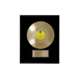 RIAA Gold Disc Award / Madonna, Gold USA RIAA award presented to Warner Bros to commemorate 1,000,