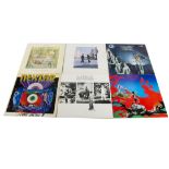 Progressive Rock LPs, six original albums comprising Genesis - The Lamb Lies Down On Broadway (B&C