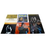 John Coltrane LPs, ten albums comprising Settin The Pace, Bahia, Tanganyika Strut, Coltrane Jazz,