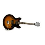 Framus Electric Guitar, Framus semi jazz electric guitar with tremolo bar serial: 17184 very good