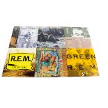 REM LPs, Six albums comprising Life's Rich Pageant, Green, Murmer, Out of Time, Document and