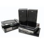 Sony Stereo System, Sony system consisting of Amplifier TA-AX220 (small bump on front) Tuner ST-