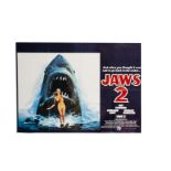 Jaws 2 Quad Poster, Jaws 2 (1978) - UK Quad poster with poster illustration by Lou Feck, very