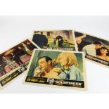 James Bond Lobby Cards, Four Goldfinger (1964) James Bond US Lobby Cards numbers 2, 4, 6 and 7, very