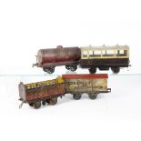 Tinplate and Other Gauge 1 Rolling Stock by Various Makers, a Krauss box wagon in 'Schultheis-