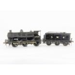 A Leeds (Stedman) 0 Gauge 3-rail 'Pickersgill Goods' 0-6-0 Locomotive and Tender, in original LMS