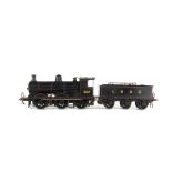 A Kit- or Scratch-built 0 Gauge 3-rail electric LBSCR Class C3 0-6-0 Locomotive and Tender, with