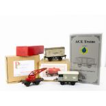 Various makers 0 Gauge Goods Rolling Stock, ACE Trains Set 1 South Wales PO wagons x3, Progress