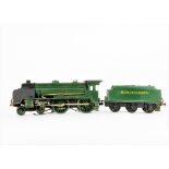 A (Believed-to-be) Leeds 0 Gauge 3-rail Special Order SR 'Schools' Class 4-4-0 Locomotive and